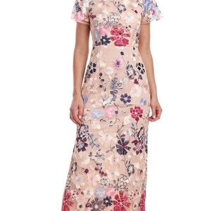 JS Collections Multicolor Floral Maxi Dress